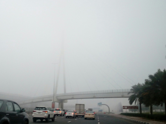 UAE weather: NCM warns of fog over some parts of Abu Dhabi, and chances of rainfall in Fujairah