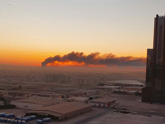Firefighters bring Ajman sewing factory blaze under control, no casualties reported