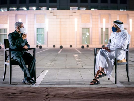 Abdullah, Indian minister Jaishankar discuss advancing cooperation