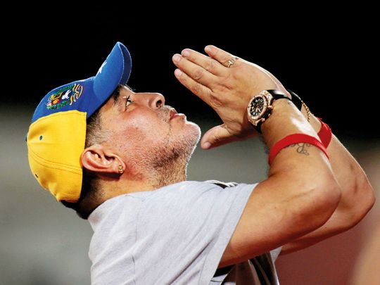 Maradona’s body to lie in state at presidential palace in Buenos Aires