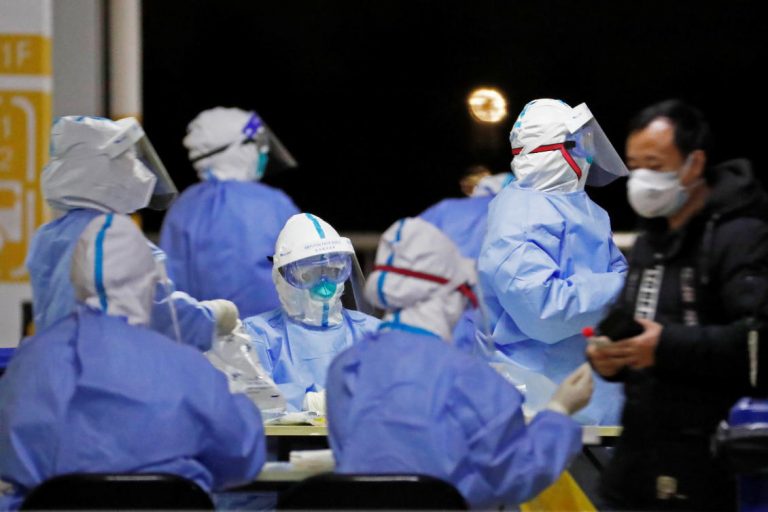 Shanghai airport mass testing staff after coronavirus cases reported