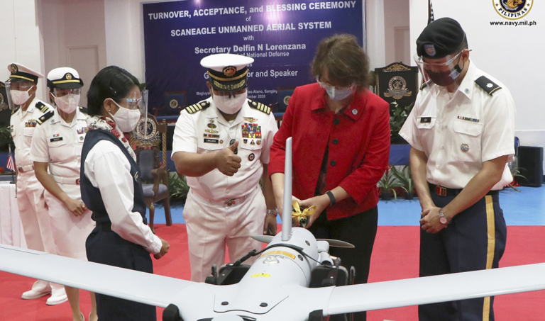 US delivers Philippine navy’s first ‘eye-in-the-sky’ surveillance system