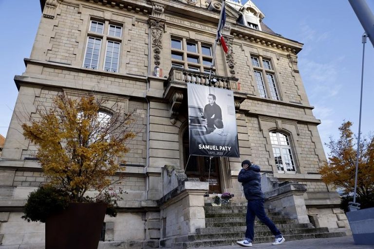 Four more students charged in France over teacher’s beheading