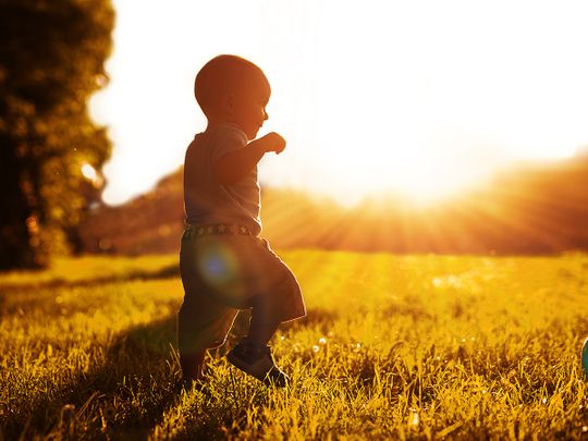 Taking tiny steps: childhood development and walking