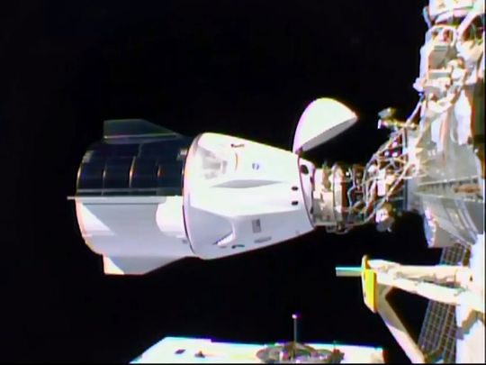 Photos: SpaceX Crew Dragon “Resilience” docks with ISS