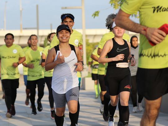In Pictures: Running communities come together on last day of Dubai Fitness Challenge