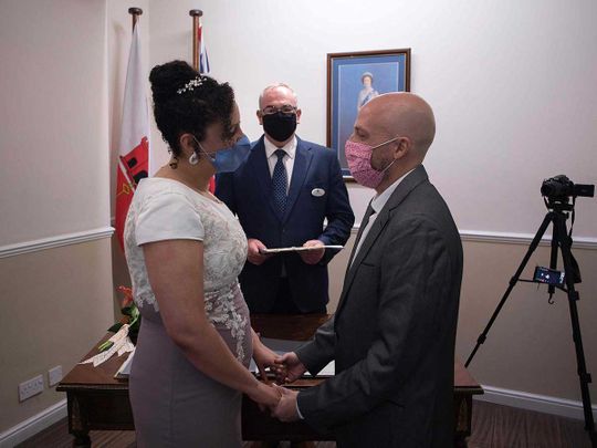 Foreigners flock to Gibraltar to wed during COVID-19