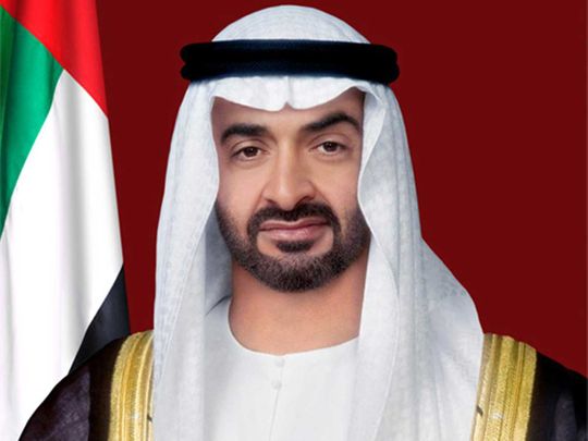 Sheikh Mohamed Bin Zayed receives French minister