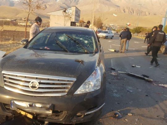 UAE condemns assassination of Iran’s Mohsen Fakhri Zadeh