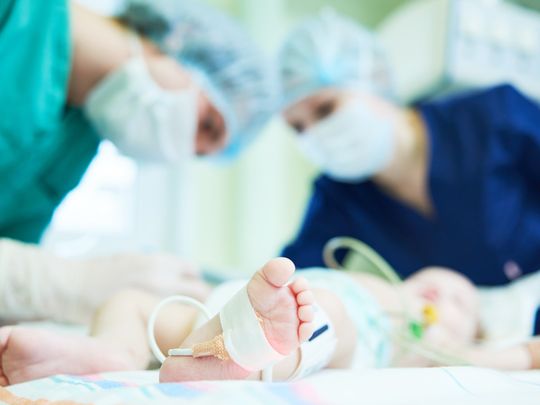 Baby suffers brain haemorrhage after mother claims she accidentally fell on infant in Sharjah