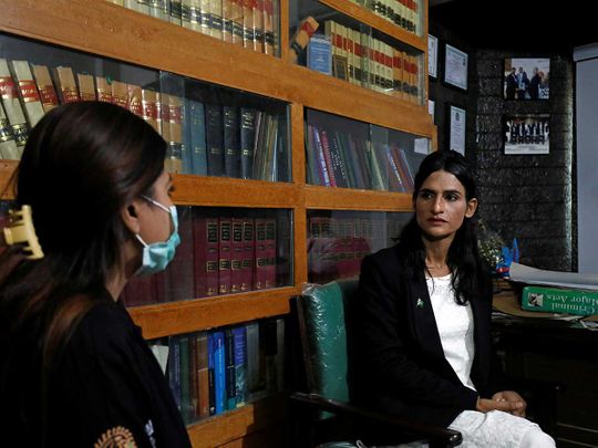 Pakistan’s first transgender lawyer goes from begging to fighting in court