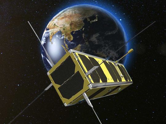 Students at American University in Ras Al Khaimah receive first signal from UAE-made satellite