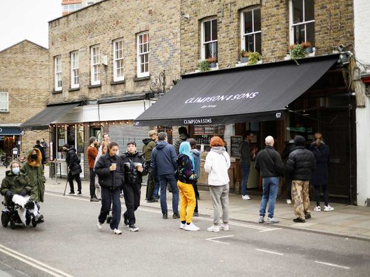 England’s COVID-19 infections down 30% during national lockdown: Survey
