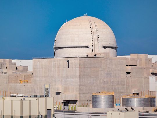 Unit 1 at Abu Dhabi’s Barakah Nuclear Energy Plant reaches 80 per cent capacity