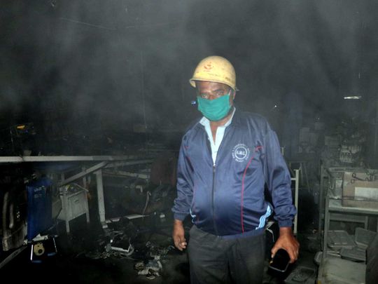 Five COVID-19 patients killed in Indian hospital fire