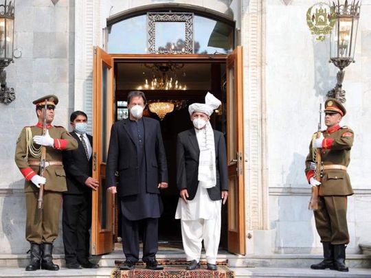 ‘Pakistan’s only concern in Afghanistan is peace’, Prime Minister Khan tells President Ghani on maiden visit