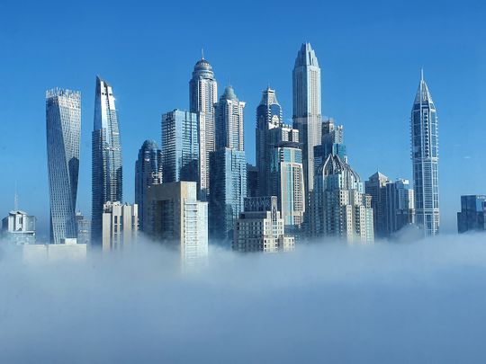 UAE weather: It’s mostly sunny, partly cloudy and foggy across the emirates