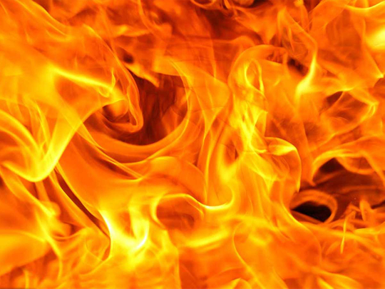 Car catches fire on Dubai’s Business Bay bridge
