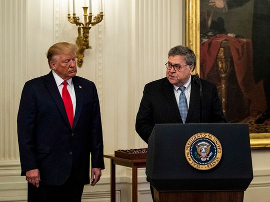 US election: Attorney General Barr says no evidence of widespread voter fraud
