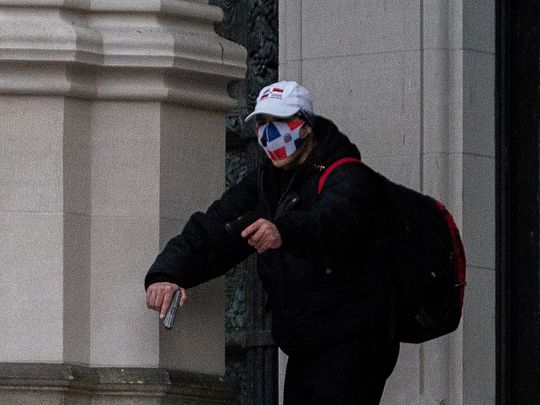 Gunman opens fire from steps of New York church