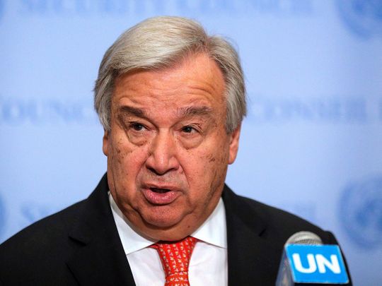 UN chief to world leaders: Declare climate emergency