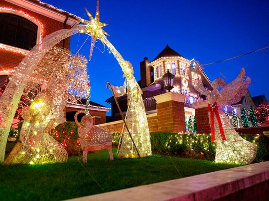Despite COVID-19, Brooklyn neighbourhood still a flashy Christmas village