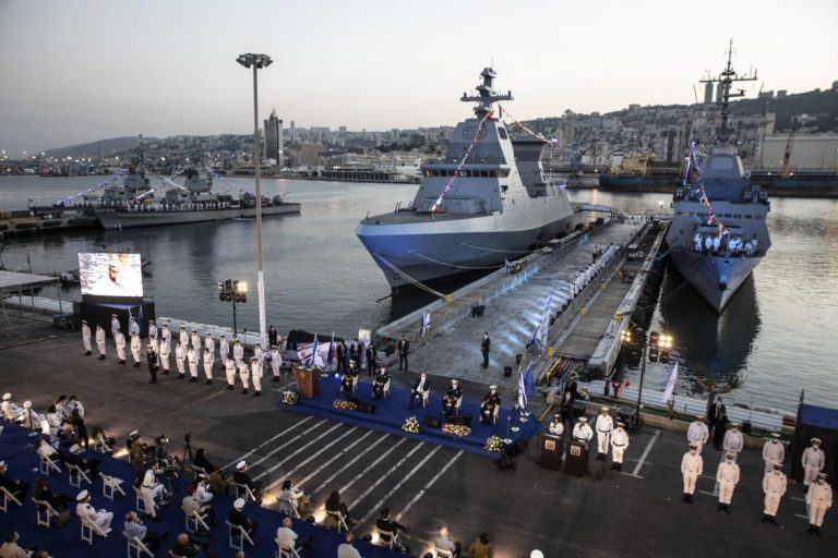 Israeli navy welcomes new generation of German-made warships