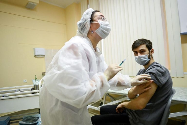 Moscow starts mass COVID-19 vaccination with its Sputnik V shot