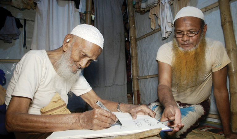 Drawing on the past: Rohingya turn to the arts to revive culture at refugee camp