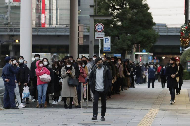 Tokyo’s daily coronavirus infections top 600 for first time