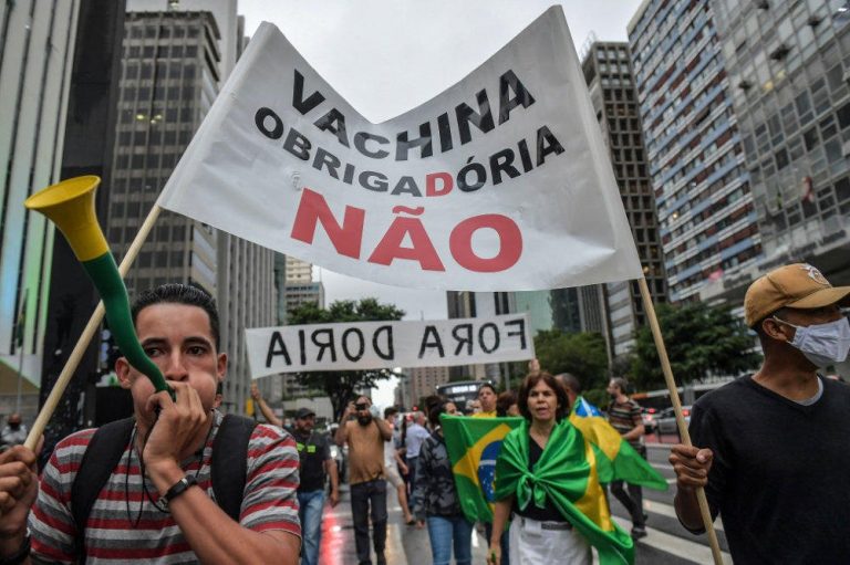 Vaccine refusal in Brazil grows to 22%, most reject Chinese shot: poll