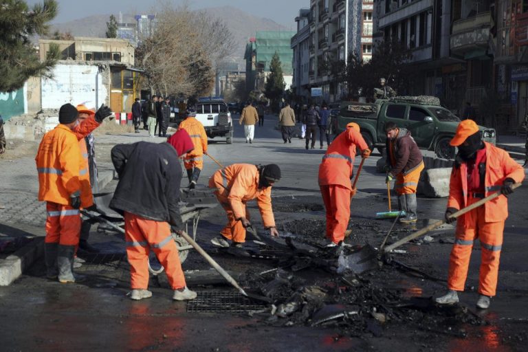 Bomb and gun attacks in Afghan capital kill 3