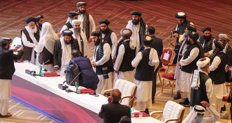 Kabul team returns from Qatar  after three months of peace talks