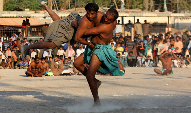 Pakistan’s ancient form of wrestling threatened by ‘obsession for cricket’