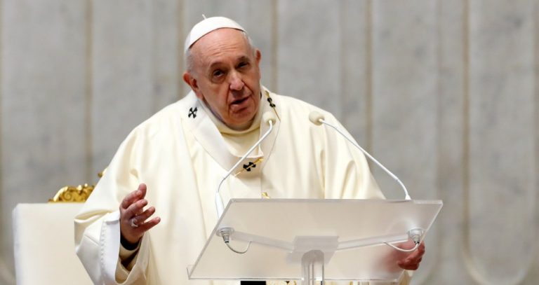 Divert arms money to fight COVID-19,  ensure vaccine for all, pope says