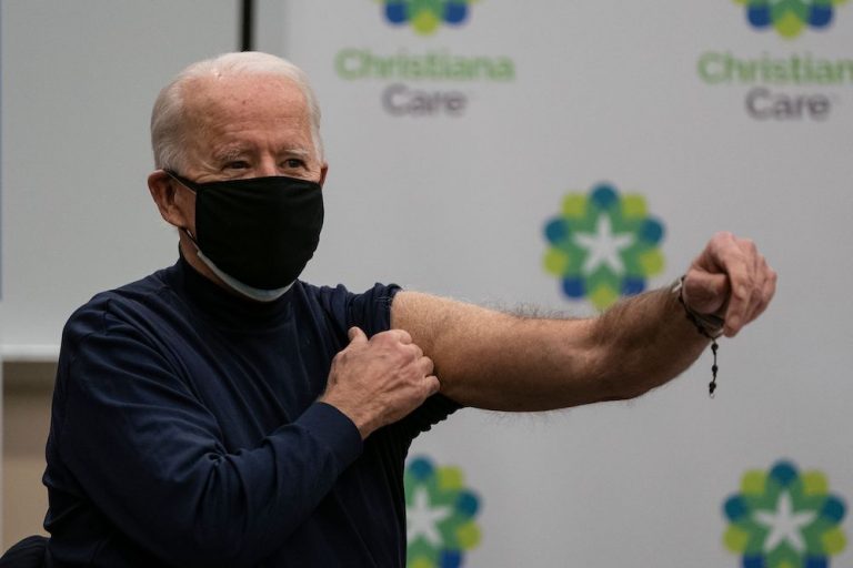 Biden receives COVID-19 vaccine live on TV
