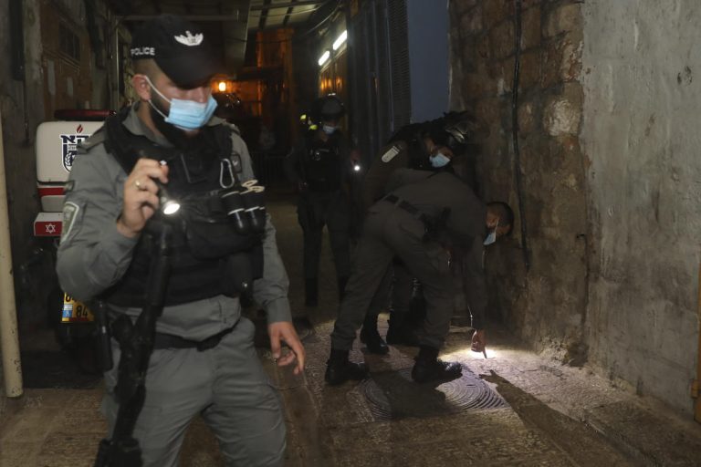 Gunman fires at Israeli officers in Jerusalem’s Old City, is shot dead