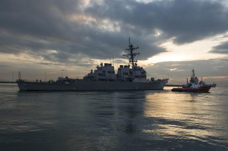 US warship sails by China-claimed Spratly Islands
