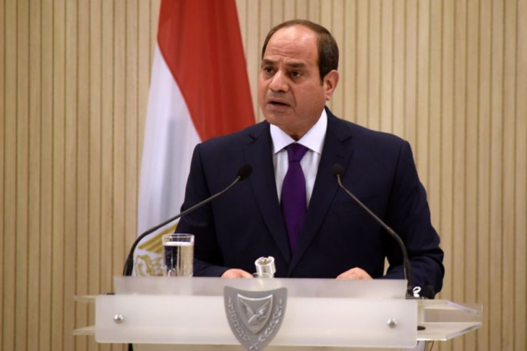 Egypt’s president sends message of support to Libyan leaders