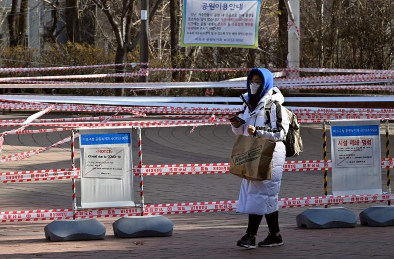 South Korea reports record coronavirus surge, ramps up testing