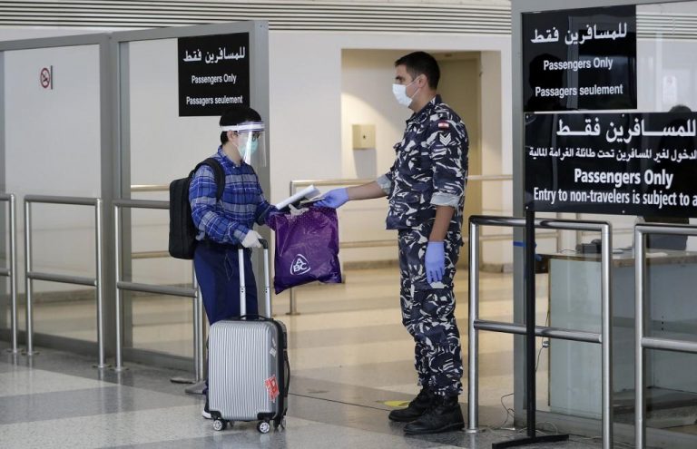 Lebanon says first case of new coronavirus variant detected on flight from London