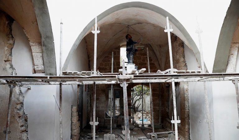 Artists lead efforts to restore, preserve Gaza’s old houses