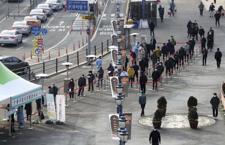 South Korea logs second-highest daily tally of COVID-19 cases
