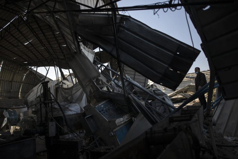 Hamas says ‘barbaric’ Israeli strike damaged children’s hospital