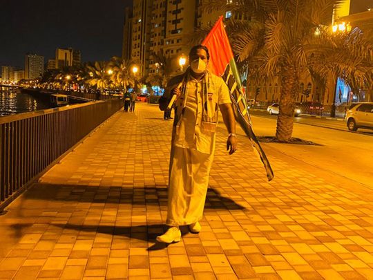 UAE National Day: Residents carry UAE flags, make eco-friendly patriotic emblems