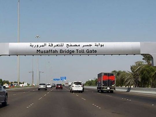 Abu Dhabi to roll out road tolls from January 2, 2021