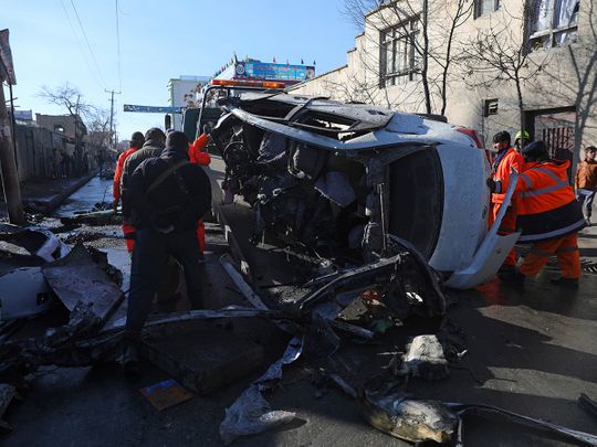 Two women prison doctors among five killed in Afghan bombing