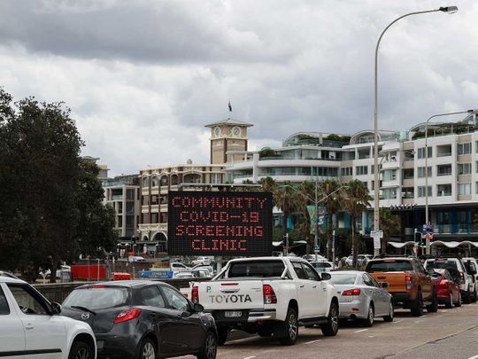 Sydney sees fewer COVID-19 cases amid record testing