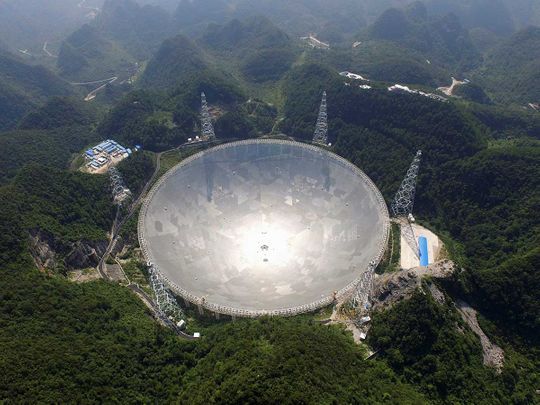 China to open giant telescope to international scientists