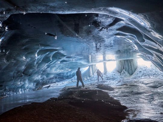 Photos: ‘Ice Cathedral’ in Swiss Alps offers visitors unique show